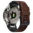 Quickfit bőrszíj a Garmin Fenix 5/6/6/6 PRO/7 Forerunner 965/955/945 készülékhez
