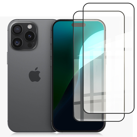 ERBORD 3D edzett üveg az iPhone 17 Pro / 17 / 16 Pro teljes képernyőjéhez