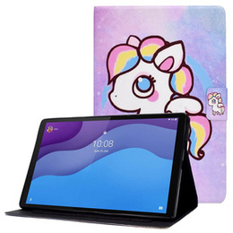 Tok Lenovo Tab M10 10.1 Gen 3, Smartcase, colorful horse