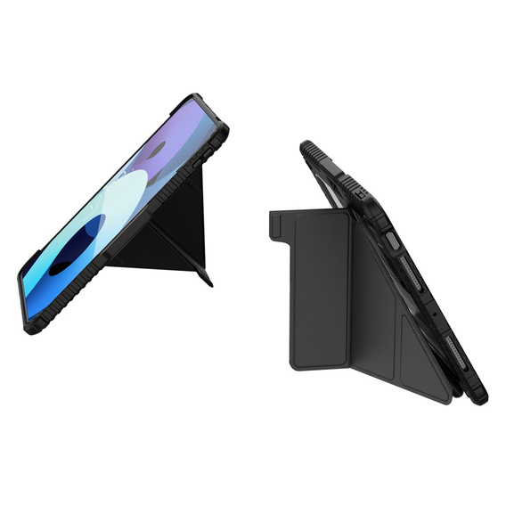 Nillkin tok iPad Pro 11 2024, tolltartóval, fekete