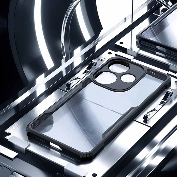 Telefontok a Xiaomi Poco F6, AntiDrop Hybrid, fekete