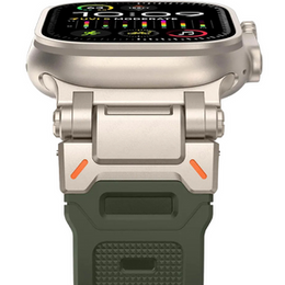 ERBORD ProTech szíj Apple Watch 1/2/3/4/4/5/6/7/8/9/SE/Ultra/Ultra 2 42/44/45/49MM, zöld