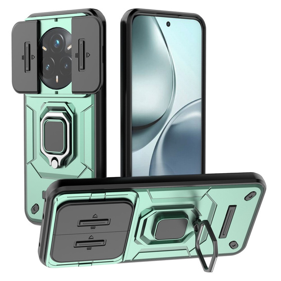 Telefontok a Realme 14 Pro+ 5G, CamShield Slide, zöld