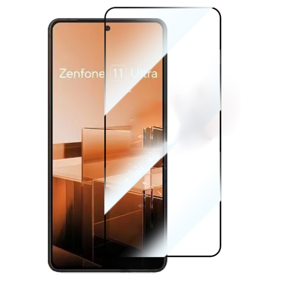 RURIHAI 3D teljes képernyős edzett üveg a Asus Zenfone 11 Ultra 5G