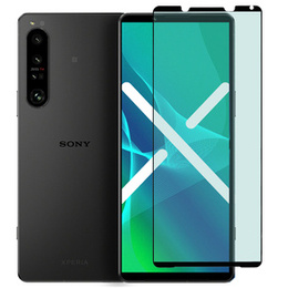 3D edzett üveg Sony Xperia 1 IV készülékhez, kék