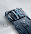 Páncélozott tok a Samsung Galaxy A16, Dexnor Full Body (Two Frames), sötétkék