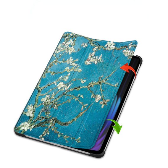 Tok Xiaomi Pad 7 / 7 Pro, Smartcase, Flowers