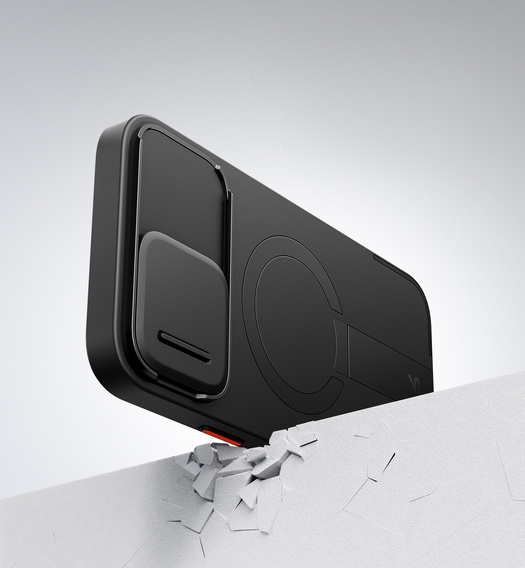 Tok iPhone 12 Pro Max / 13 Pro Max készülékhez, Suritch Shockproof, MagSafe, fekete