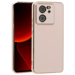 Tojás Xiaomi 13T / 13T Pro, Glamour CamShield, rózsaszín rose gold
