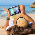 IP68 vízálló tok a iPad mini 8.3" 2021 (6 gen.) / iPad mini 8.3" 2024 (7 gen.), fekete