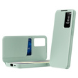 Flip tok Samsung Galaxy S25 Ultra, Smart View Wallet, zöld