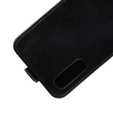 Pattintható tok a Samsung Galaxy A50 / A30s, Flip, fekete