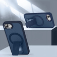Tok Iphone 16E, Kickstand Matt Case, MagSafe, kék