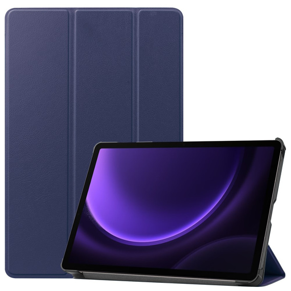 tok Samsung Galaxy Tab S9 FE-hoz, háromrétegű, sötétkék μπλε 