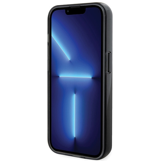 Karl Lagerfeld gyűrűtartó Karl & Choupette MagSafe tok iPhone 15 Pro készülékhez