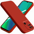 Telefontok a Xiaomi Redmi 10C, Silicone Lite, piros