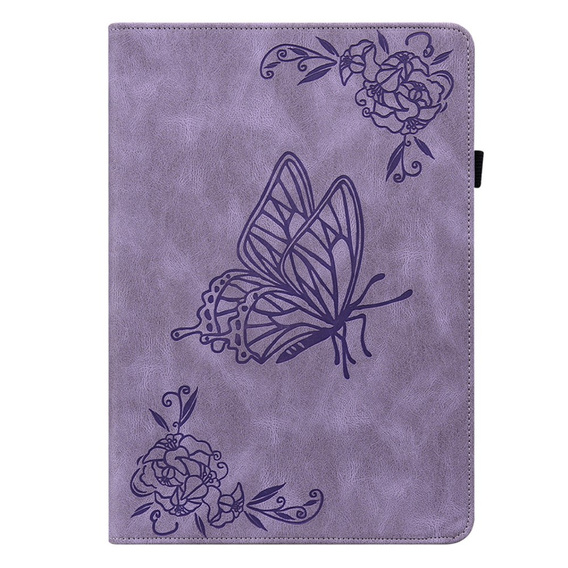 Tok Lenovo Tab M9, Butterfly, lila