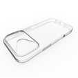 TPU védőtok iPhone 17 Pro Max készülékhez - átlátszó