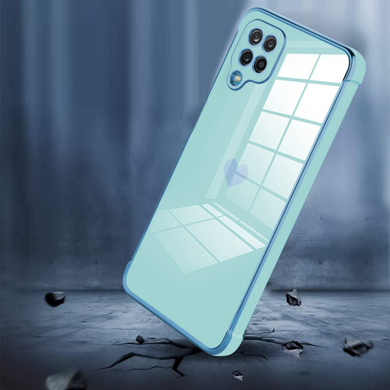 Telefontok a Samsung Galaxy A12 / M12 / A12 2021, Electro heart, kék