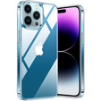 Telefontok a iPhone 14 Pro Max, Premium Armor Slim, átlátszó