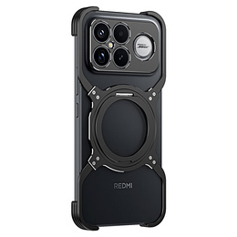 Fém tok mágnessel és állvánnyal a Xiaomi Poco F8 Ultra készülékhez