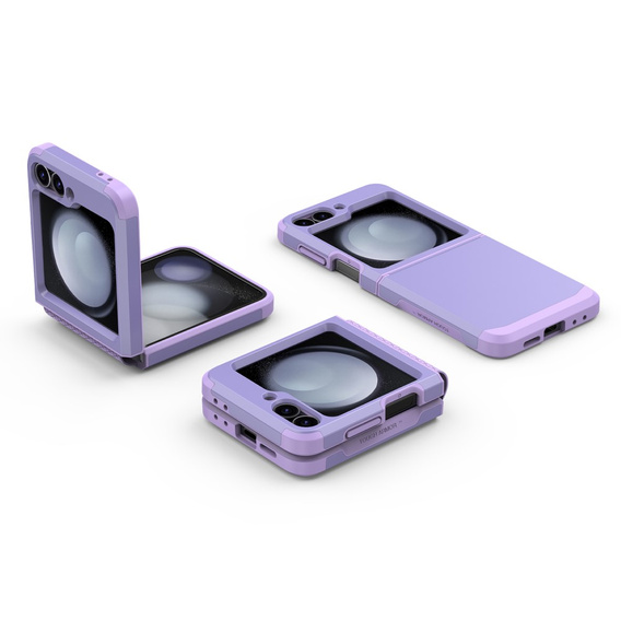 Páncélozott tok Samsung Galaxy Z Flip7 FE / Z Flip6, Armor Shockproof, lila