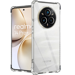 Telefontok a Realme 14 Pro+ 5G, Dropproof, átlátszó