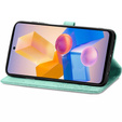 Pattintható tok a Infinix Hot 40i, Mandala, zöld