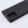 Telefontok a Xiaomi Redmi Note 12 5G / Poco X5 5G, ERBORD Vintage, pénztárca patenttal, fekete