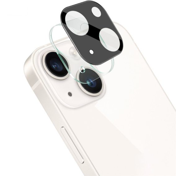 IMAK kameraüveg iPhone 14 / 14 Plus, fekete