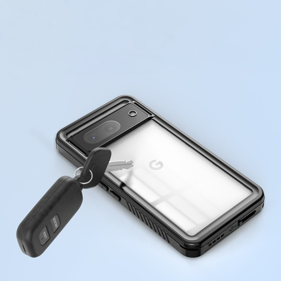 IP68 vízálló tok a Google Pixel 8, fekete