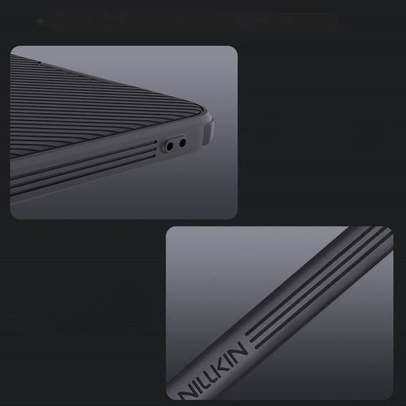 A Nillkin tok Samsung Galaxy S25+ Plus, CamShield Pro MagSafe, fekete