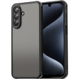 Matt tok Samsung Galaxy A17 5G készülékhez, füstölt, fekete oldallal