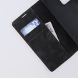 Telefontok a Xiaomi Redmi Note 12 5G / Poco X5 5G, ERBORD Vintage, pénztárca patenttal, fekete
