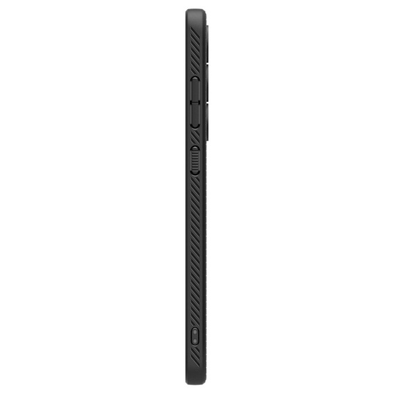 A Spigen tok Samsung Galaxy S24 FE, Liquid Air, fekete + 9H edzett üveghez