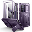 Páncélozott tok a Samsung Galaxy S24 Ultra, Dexnor Full Body (Two Frames), lila