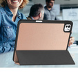 Tok iPad Pro 11" 2024 (5 gen.), Smartcase tolltartóval, rózsaszín