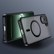 Tok OnePlus Nord CE5-hoz, MagSafe, ERBORD Matt Case, fekete