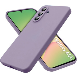 Telefontok a Samsung Galaxy A56 5G, Silicone Lite, lila