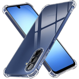 Tok Samsung Galaxy A17 5G, megerősített, kameravédelemmel, átlátszó