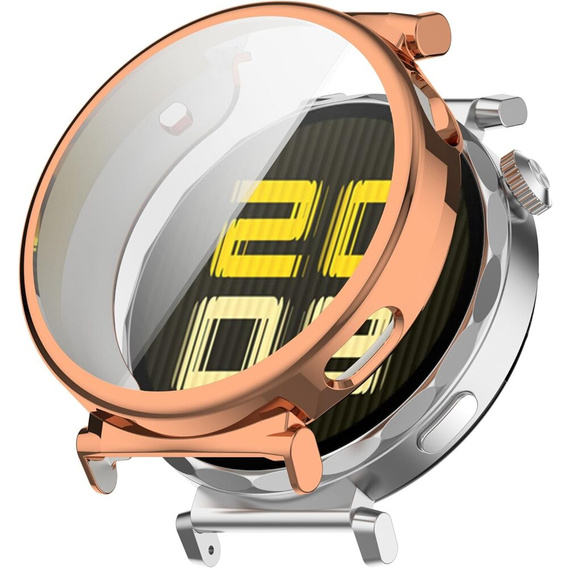 2in1 tok képernyővédővel Huawei Watch GT 5 41mm, rózsaszín rose gold