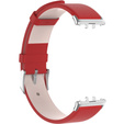Bőrszíj Samsung Galaxy Fit 3 készülékhez, piros