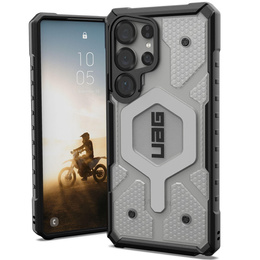 Urban Armor Gear tok Galaxy S25 Ultra készülékhez, Pathfinder MagSafe, Átlátszó