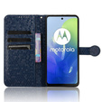 Flap tok Motorola Moto G24 / G24 Power / G04, Wallet Rhombus, kék