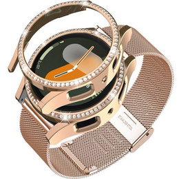 Milánói karkötő szíj + tok a Samsung Galaxy Watch 7 40mm-hez