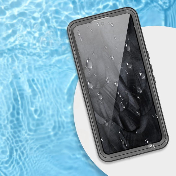 IP68 vízálló tok a Google Pixel 8 Pro, fekete