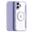 Dux Ducis Telefontok a iPhone 16, Skin X Pro, MagSafe, lila