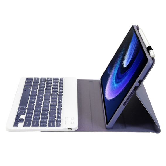 Tok + billentyűzet Xiaomi Pad 6/6 Pro, lila