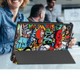 Tok Lenovo Tab TB311FU, Smartcase, graffiti