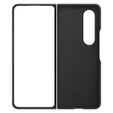 Eredeti Samsung tok Galaxy Z Fold 4 készülékhez, Leather Flip Cover, fekete